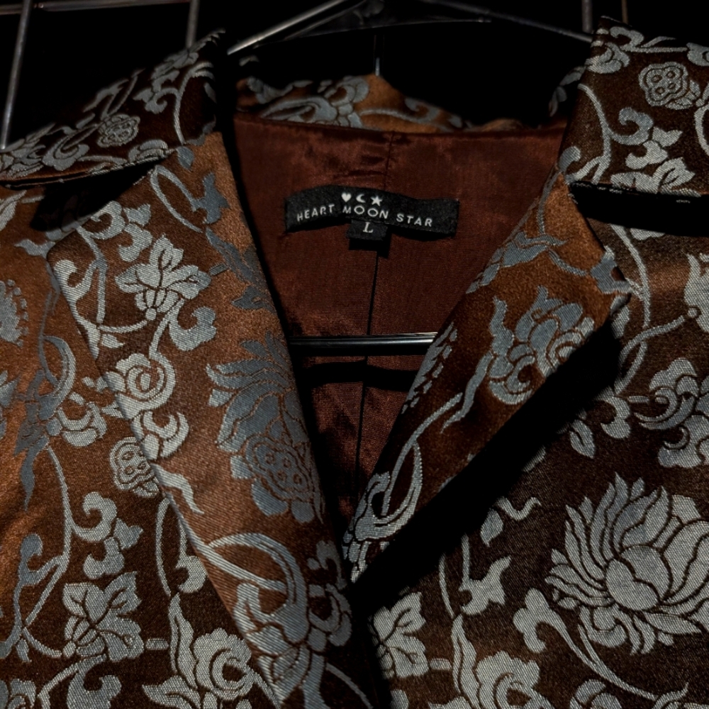 Vintage Heart Moon Star Blazer - Picture 2 of 3